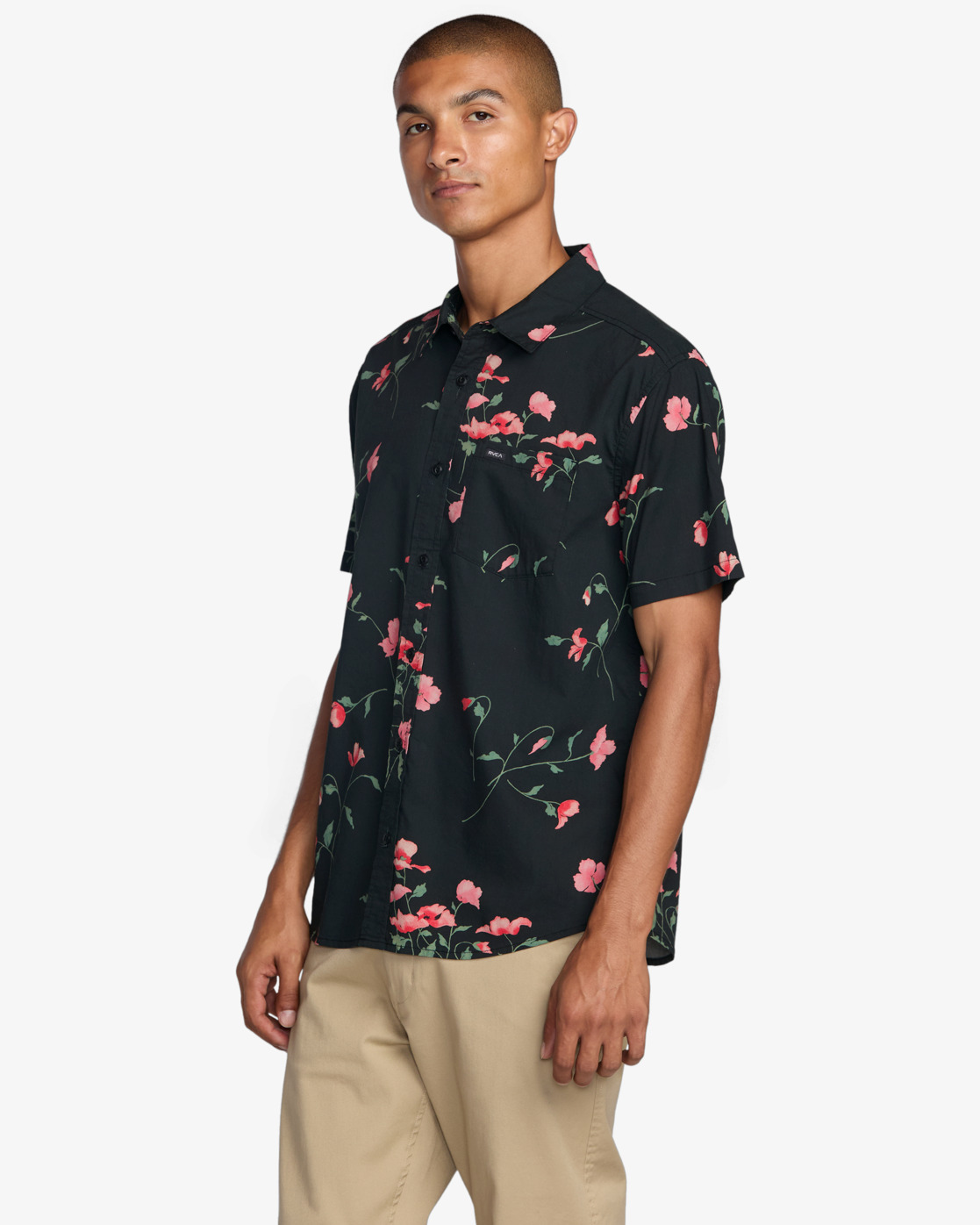 CAMISA MASCULINO RVCA BOTANICAL WVTP – foto 3